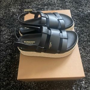 Burberry Platform Sandals
